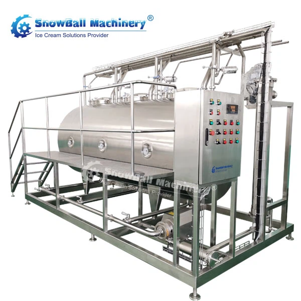 CIP-Reinigung von Eiscreme